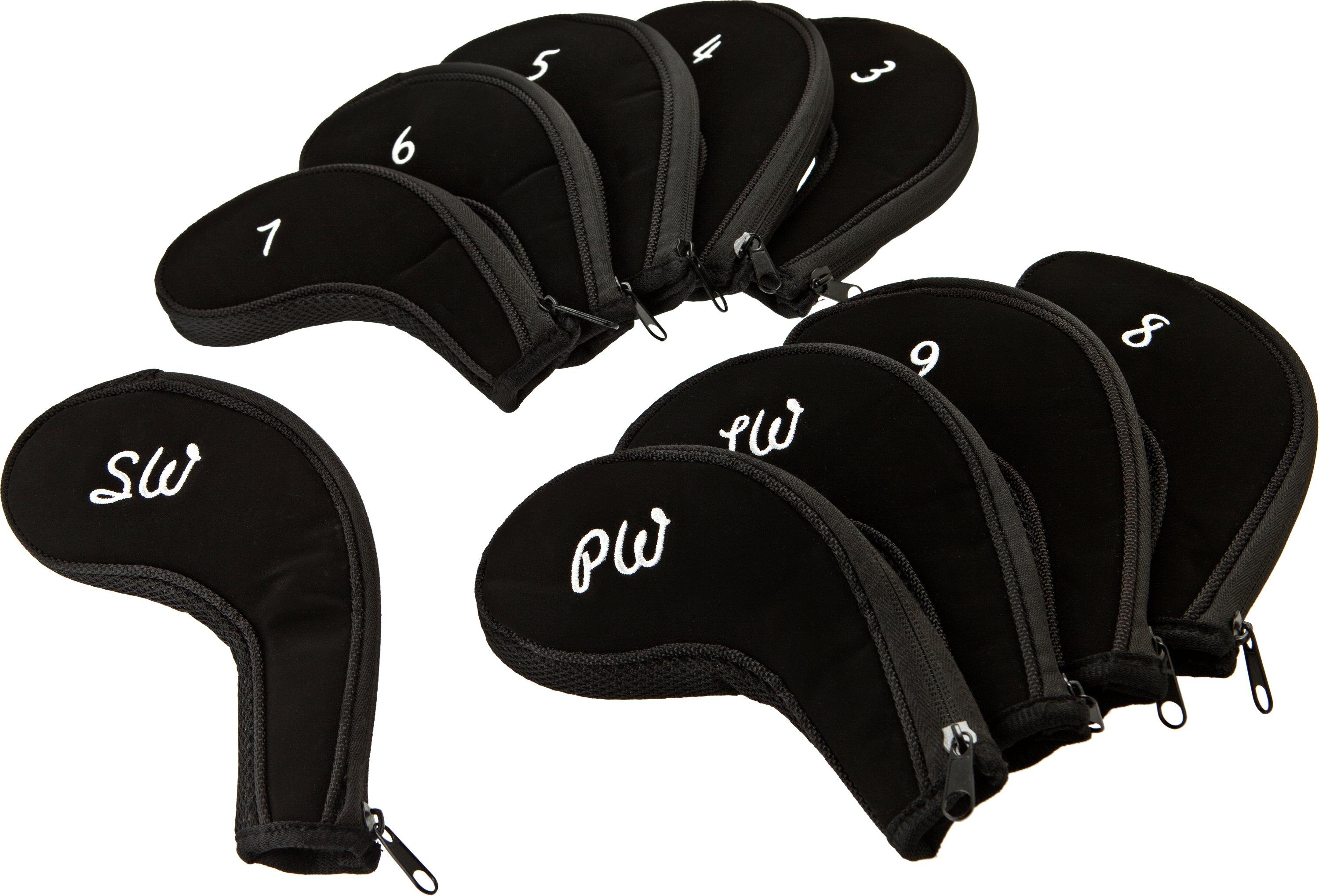 Iron Covers with Zipper | ZTECH | Headcovers | Unisex | Golf